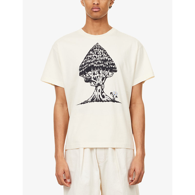 Mens Grateful Short-Sleeve Cotton T-Shirt
