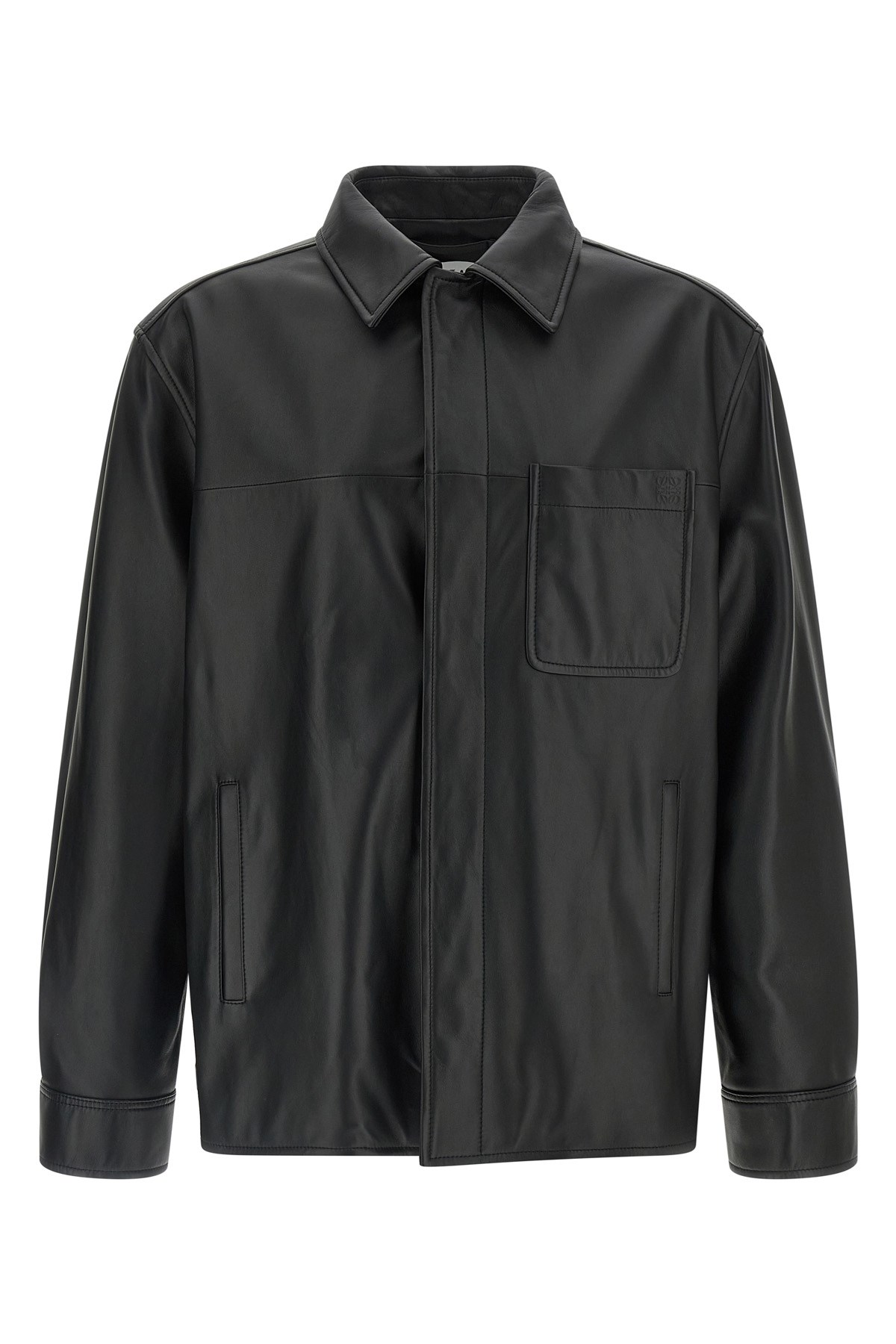 Nappa Leather Overshirt