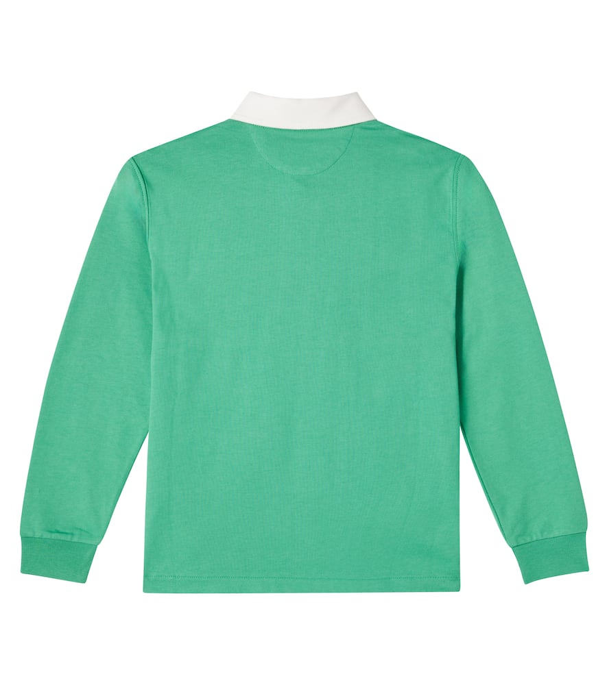 Polo Ralph Lauren Kids Patch-appliqué cotton polo sweater