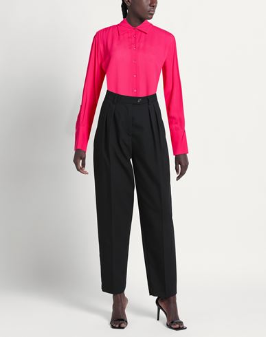 Woman Shirt Fuchsia Size 10 Rayon