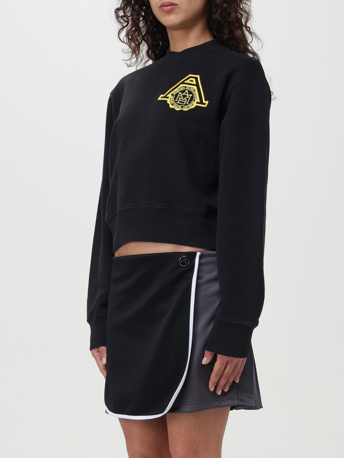 Sweatshirt Woman color Black