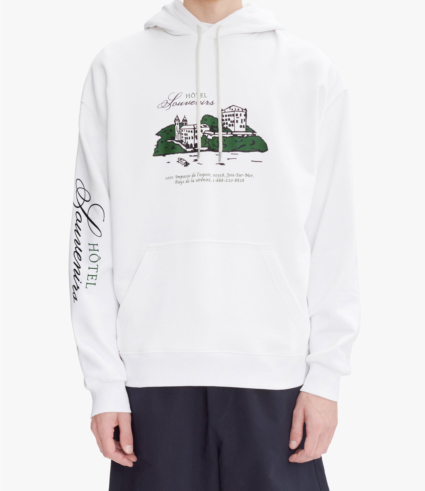 A. P.C. Hotel JJJJound hoodie (M) XS AAB - White