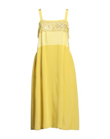 Woman Midi dress Yellow