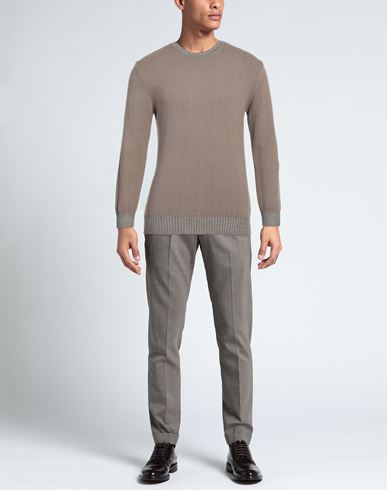 Man Sweater Taupe Size S Wool, Cashmere, Viscose, Polyamide