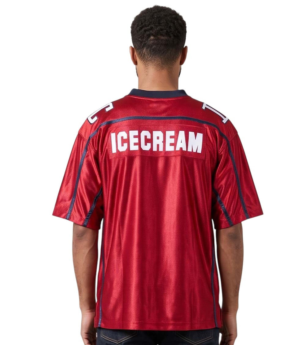 Icecream - v neck shirt featuring contrast tri