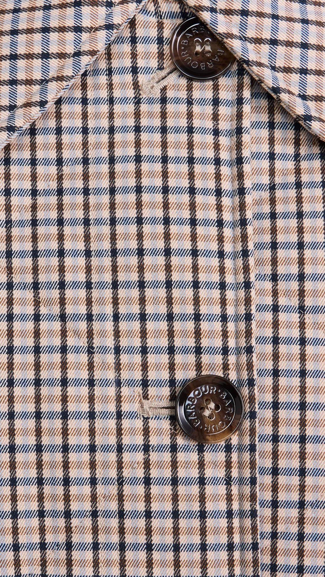 Cassidie Quilt Jacket Sky Micro Check