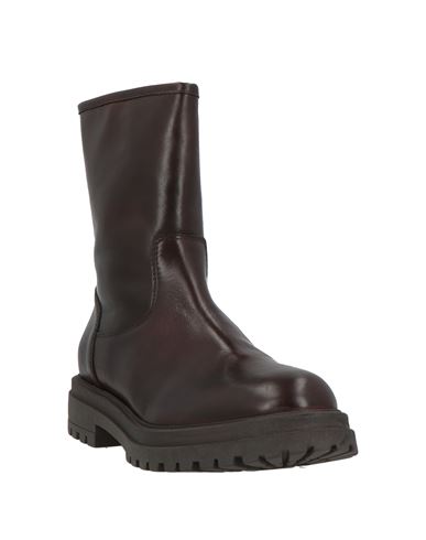 Woman Ankle boots Dark brown Size 11 Leather