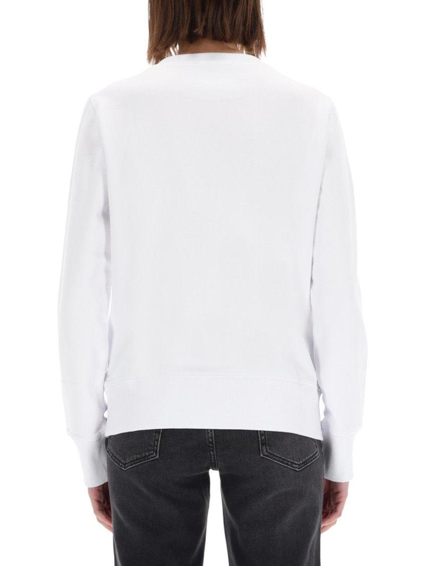 Versace Jeans Couture - ribbed hem long sleeve crew neck knitwear