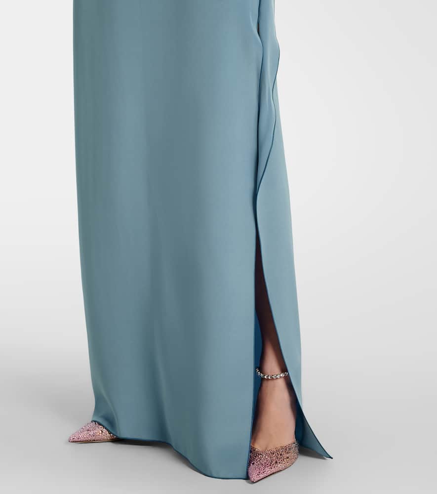 Elegante Odessa silk maxi dress