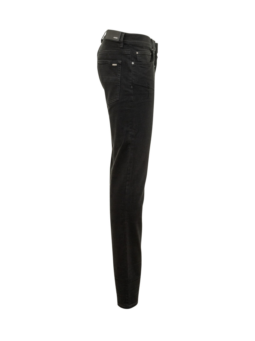 Stacked-hem Jeans