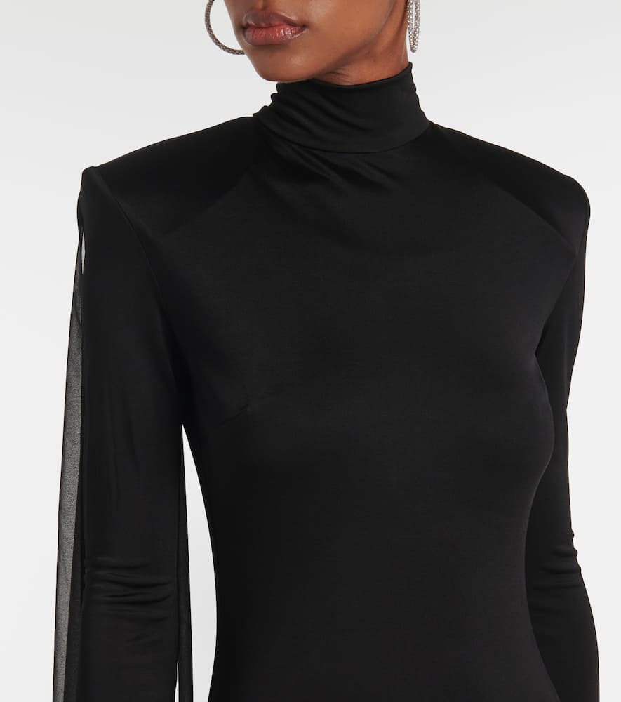 Xanthe jersey tulle gown