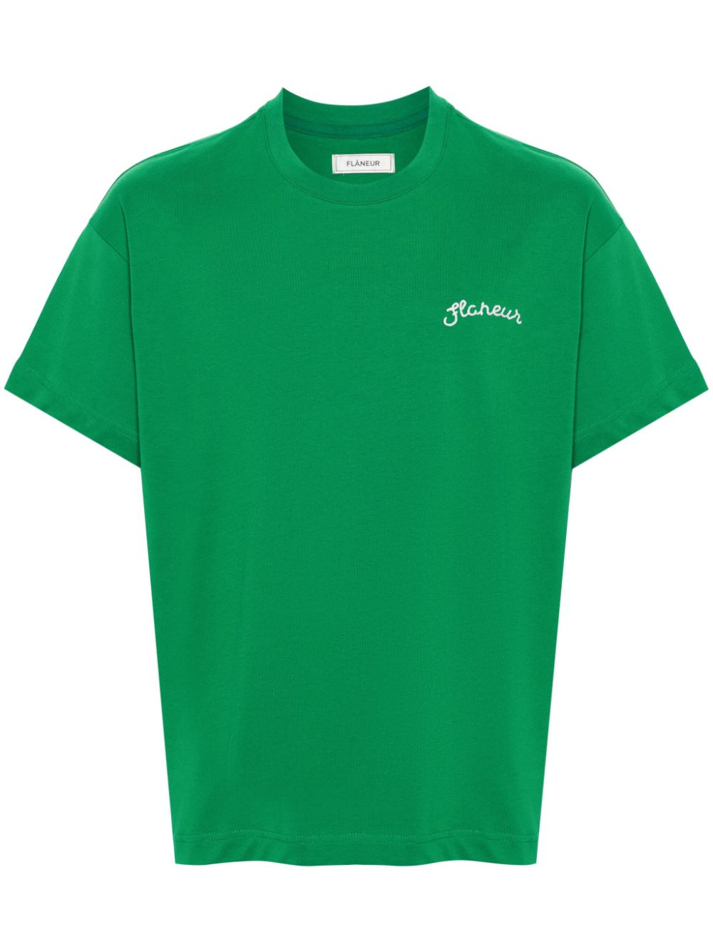 Signature cotton T-shirt - Green