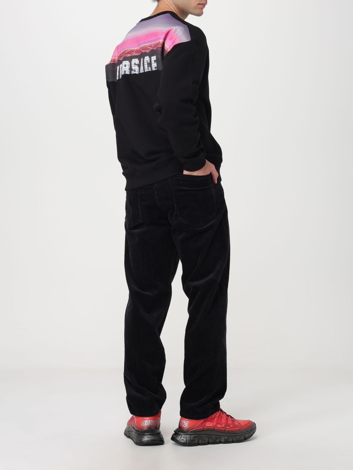 Sweatshirt Men color Black