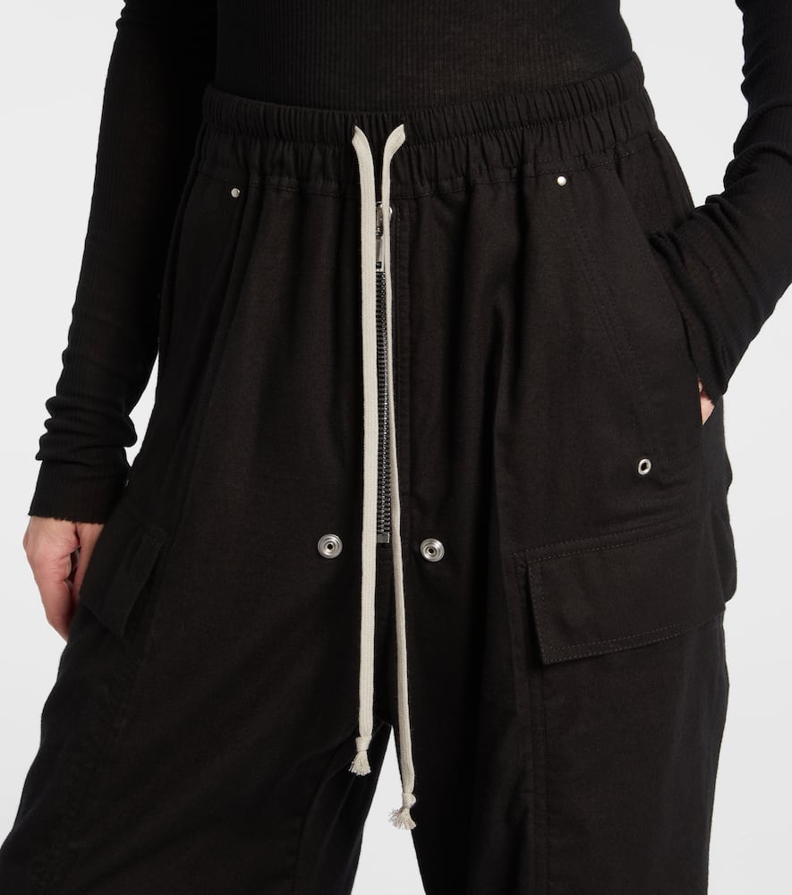 Belas cotton and wool cargo pants