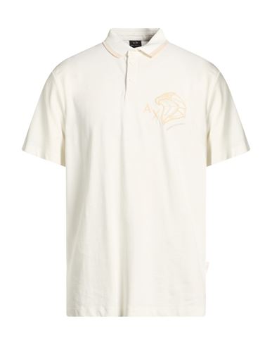 Man Polo shirt Off white Size M Cotton