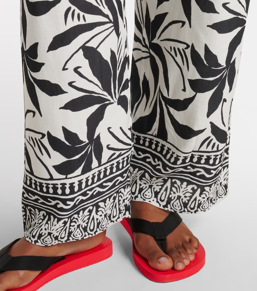 Claudia printed palazzo pants