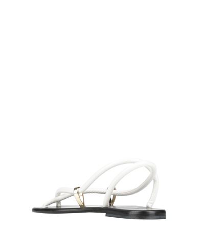 Woman Thong sandal White Size 10 Textile fibers