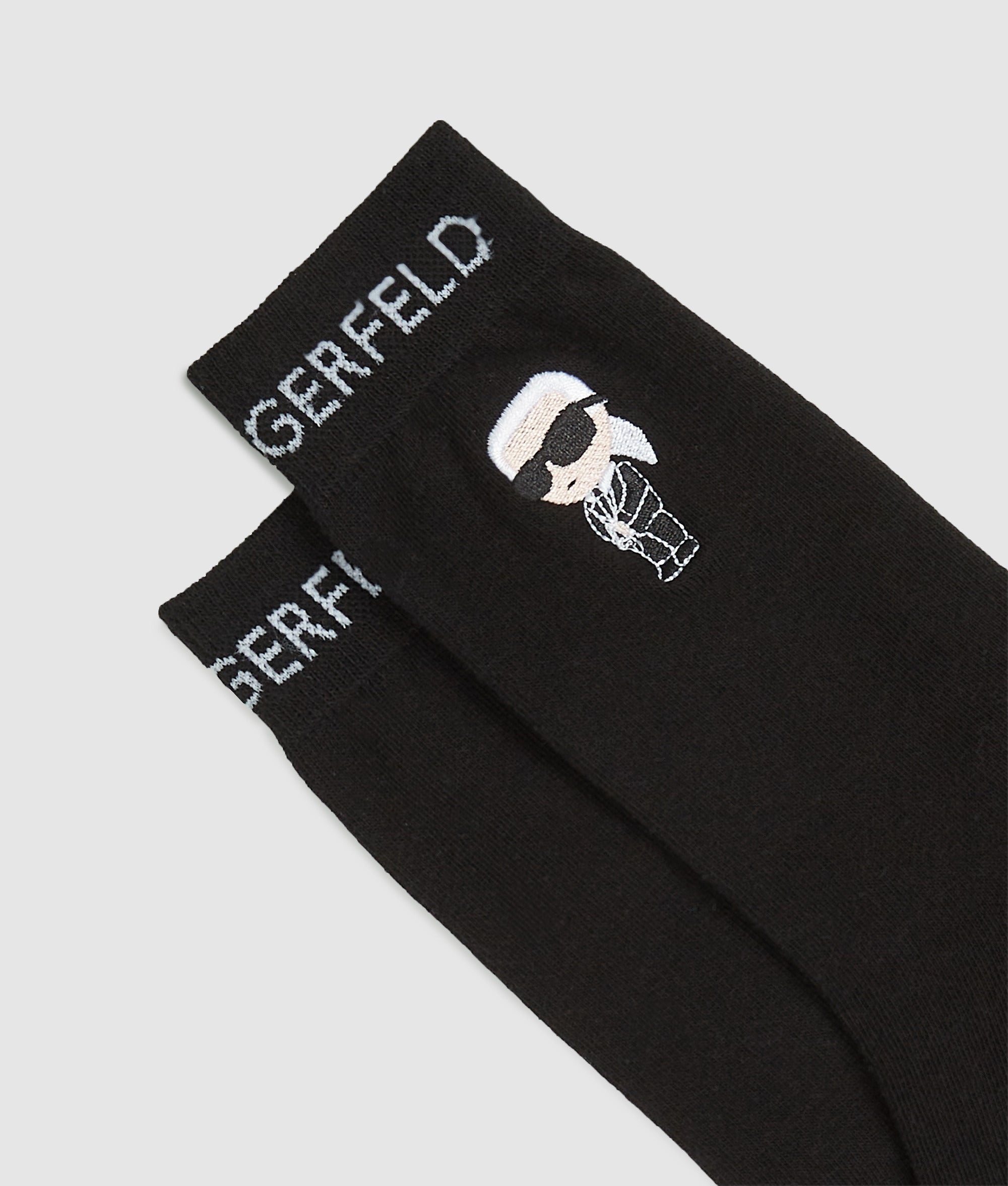 Karl Lagerfeld - Ikon-socken – -pack, Damen, Schwarz/weiss/grau, Größe