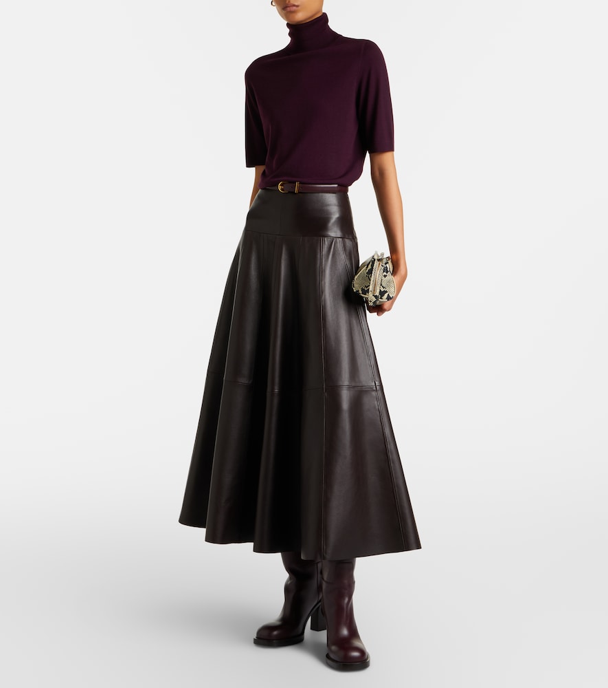 Turtleneck virgin wool sweater