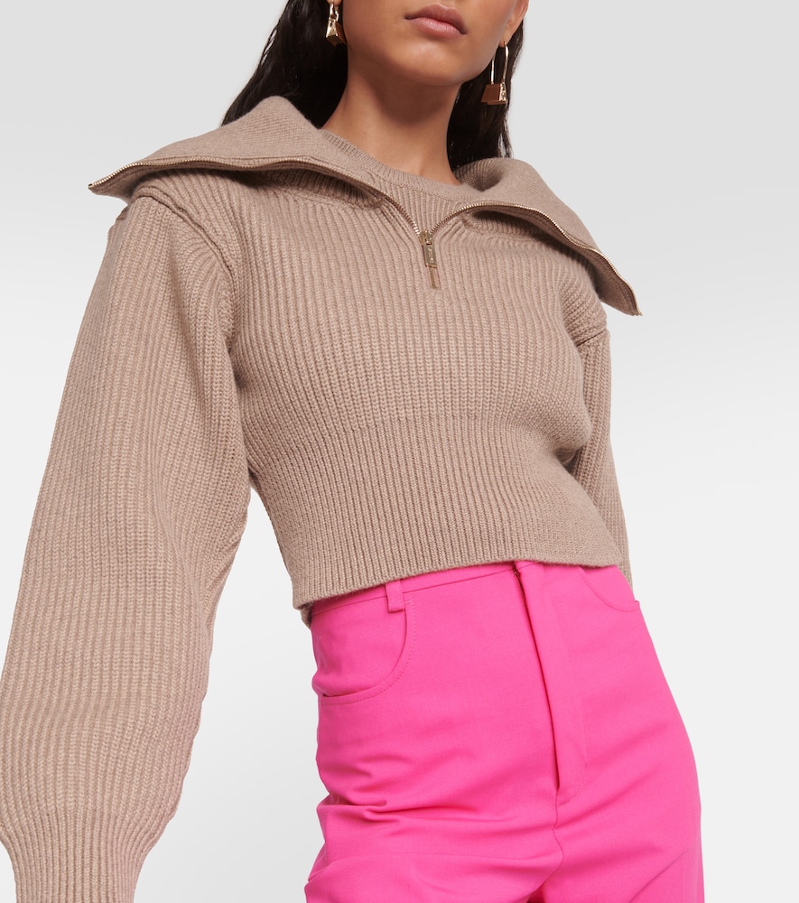 Le Maille Risoul cropped wool sweater