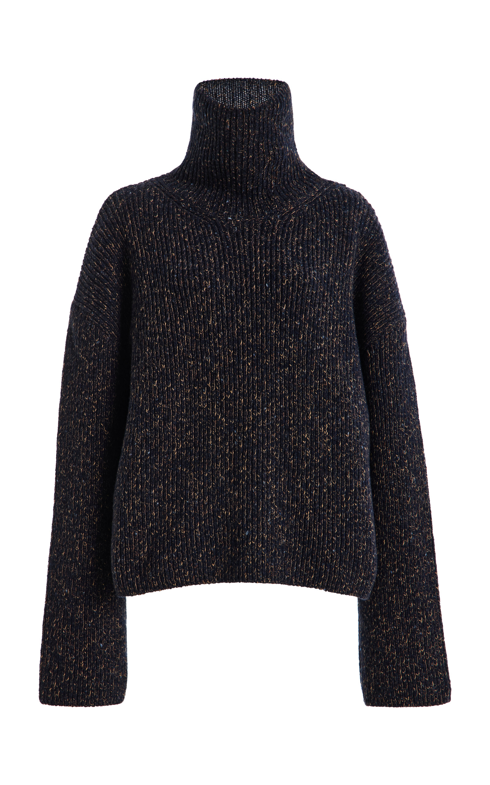 Wool-Cotton Turtleneck Sweater - Moda Operandi