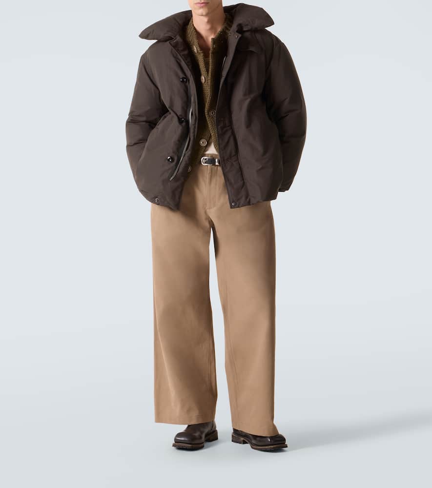 Oversized down jacket