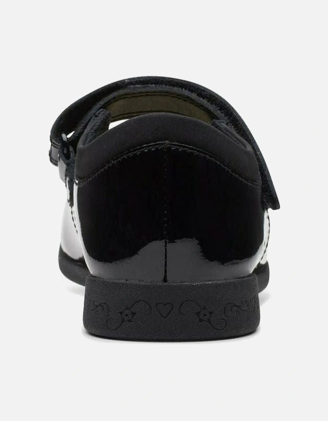 Clarks Magic Step Bar Kid black patent