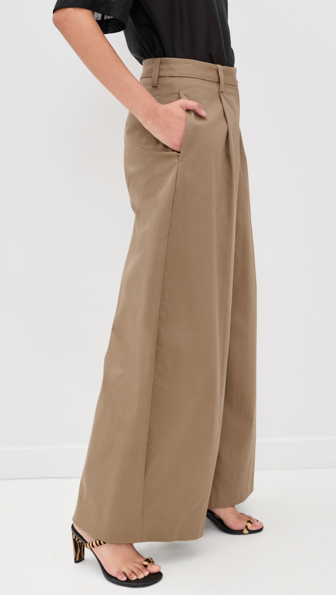 Deva Gabardina Trousers Cognac