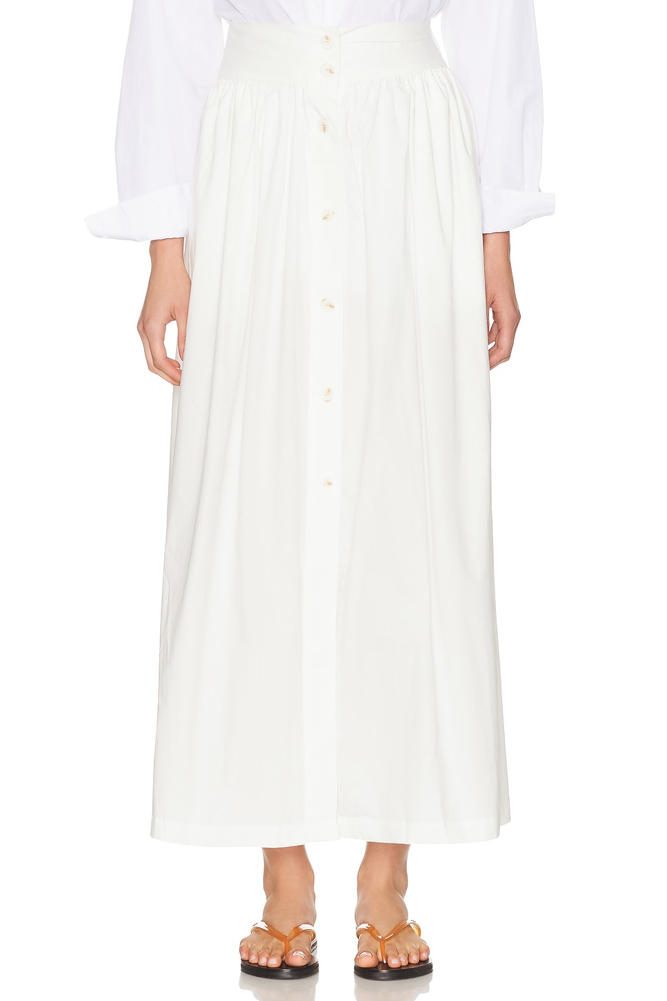 Posse Oscar Skirt in Cream - Cream.  XS also in L