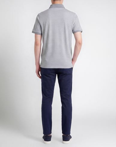 Man Polo shirt Grey Size S Cotton