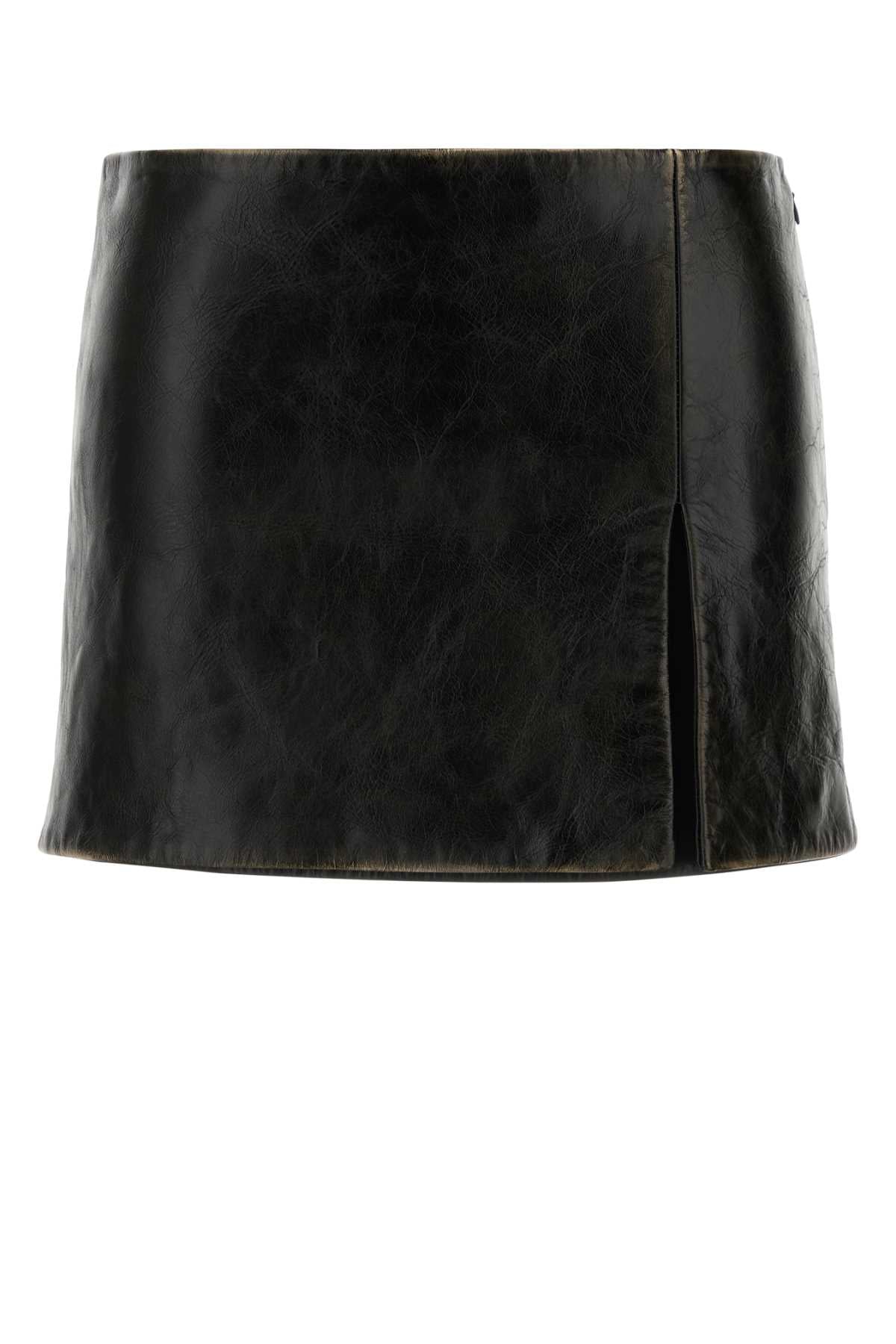 Pelle Skirt — Black