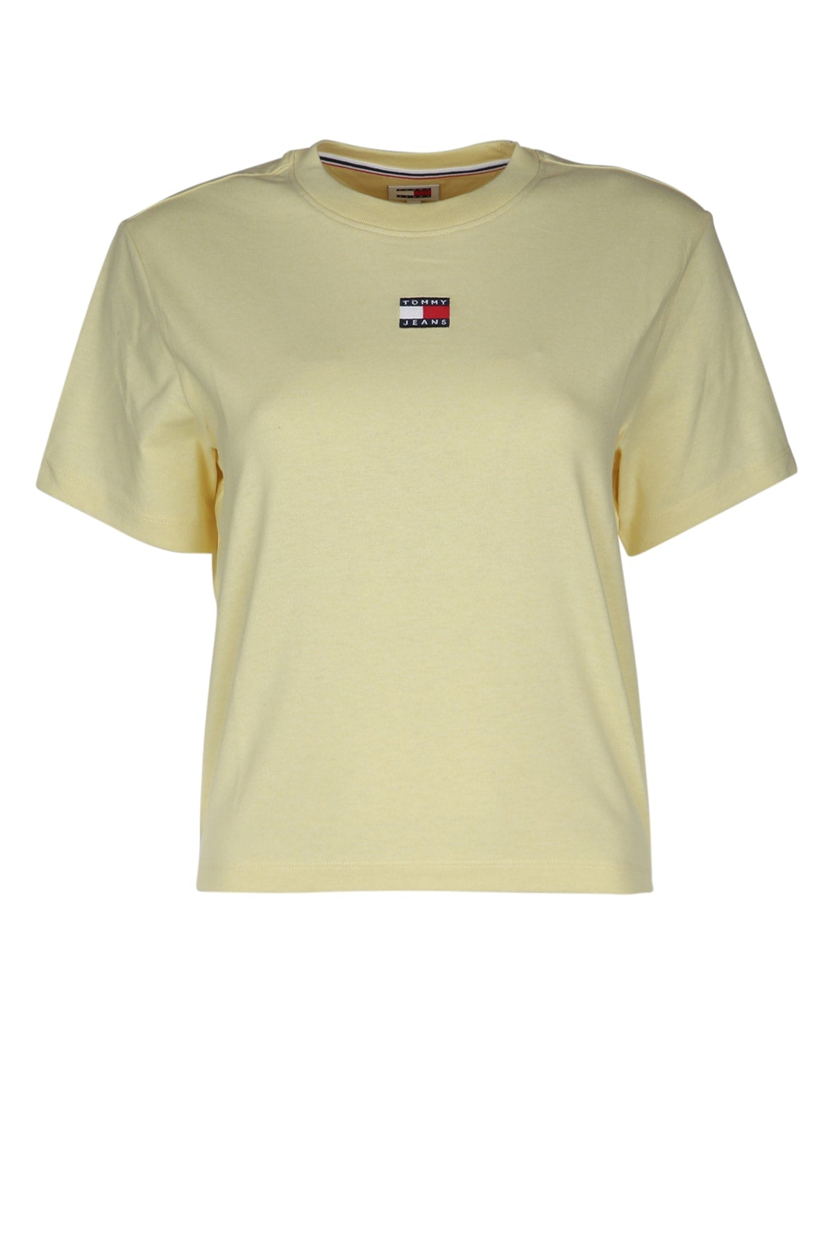 Recycled Cotton Blend T-Shirt — Yellow
