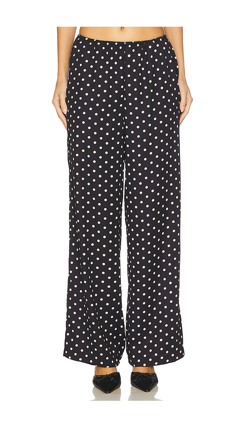 Maude Club x REVOLVE Cosette Pants in Black,White. M. Also in