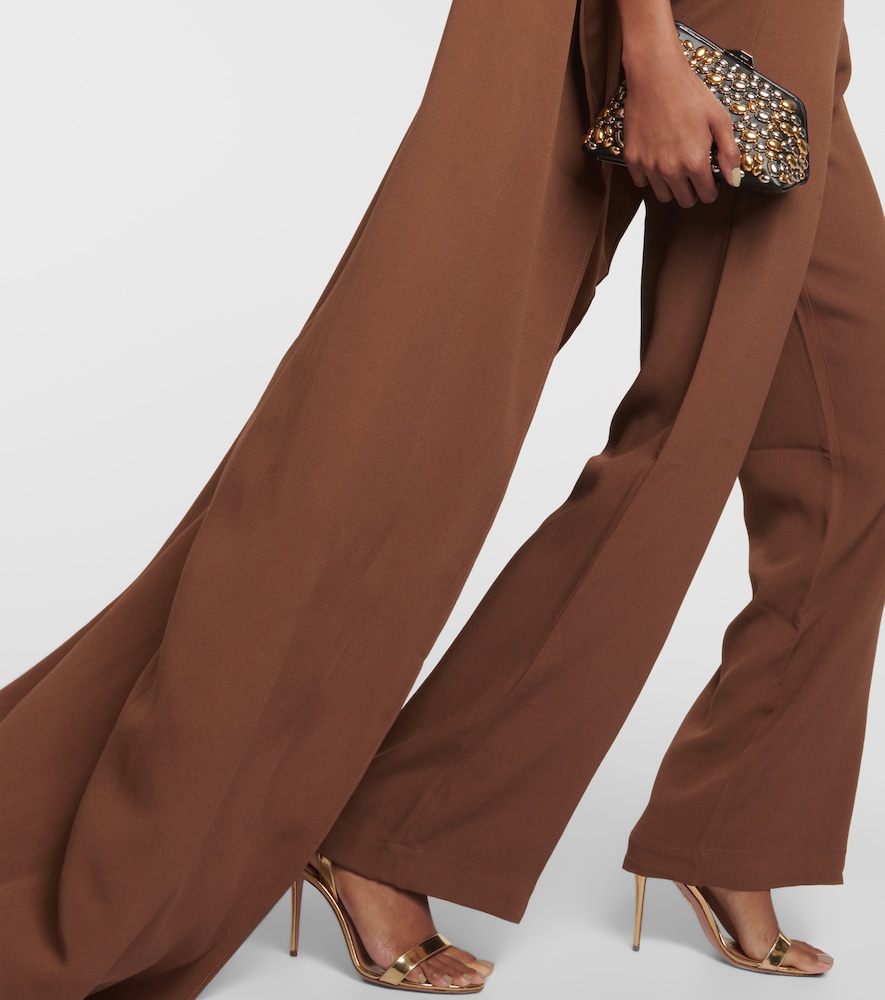 Jerry draped wide-leg jumpsuit