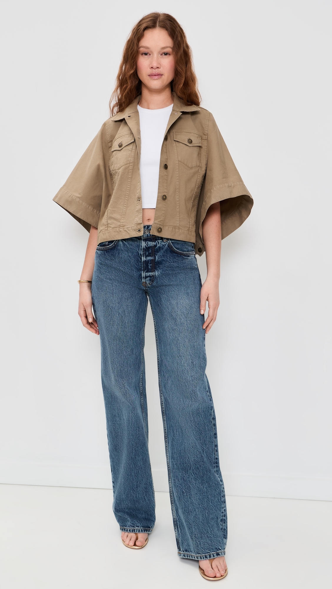 Beatrice Jacket Safari Green