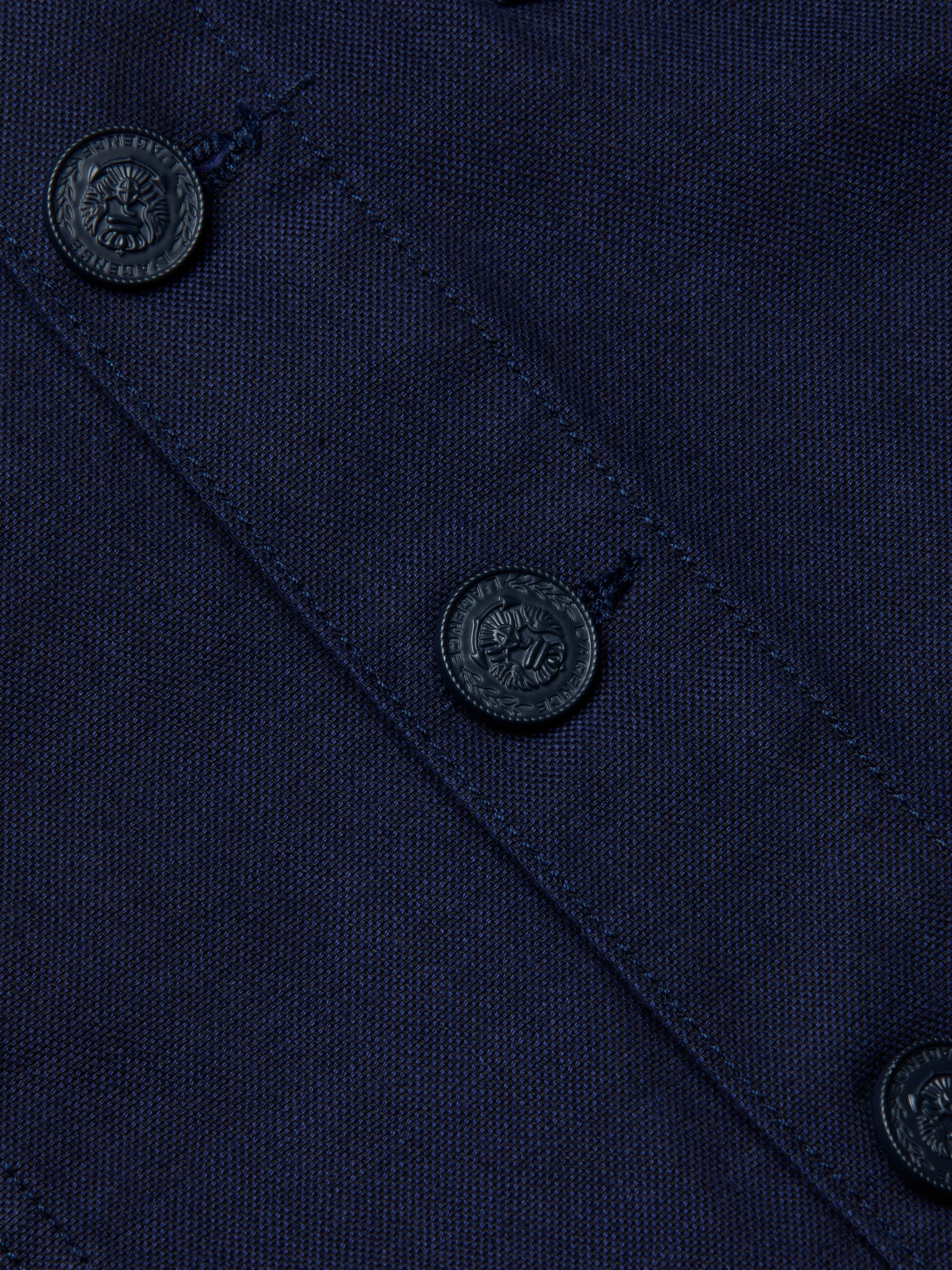 Anouk Jean Jacket In Saturated Blue