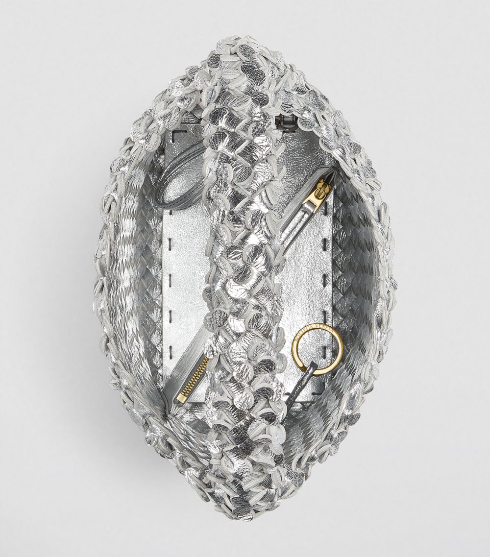 Small Leather Cabat Bucket Bag