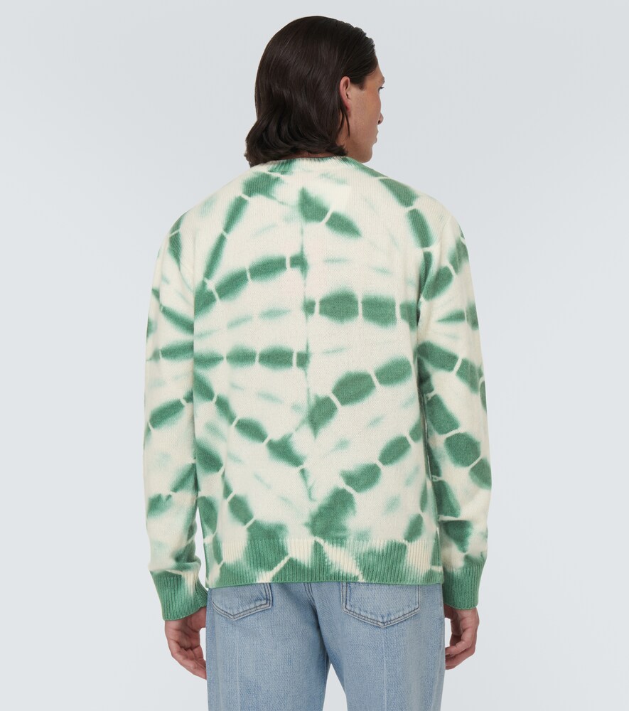 Web Flare cashmere sweater