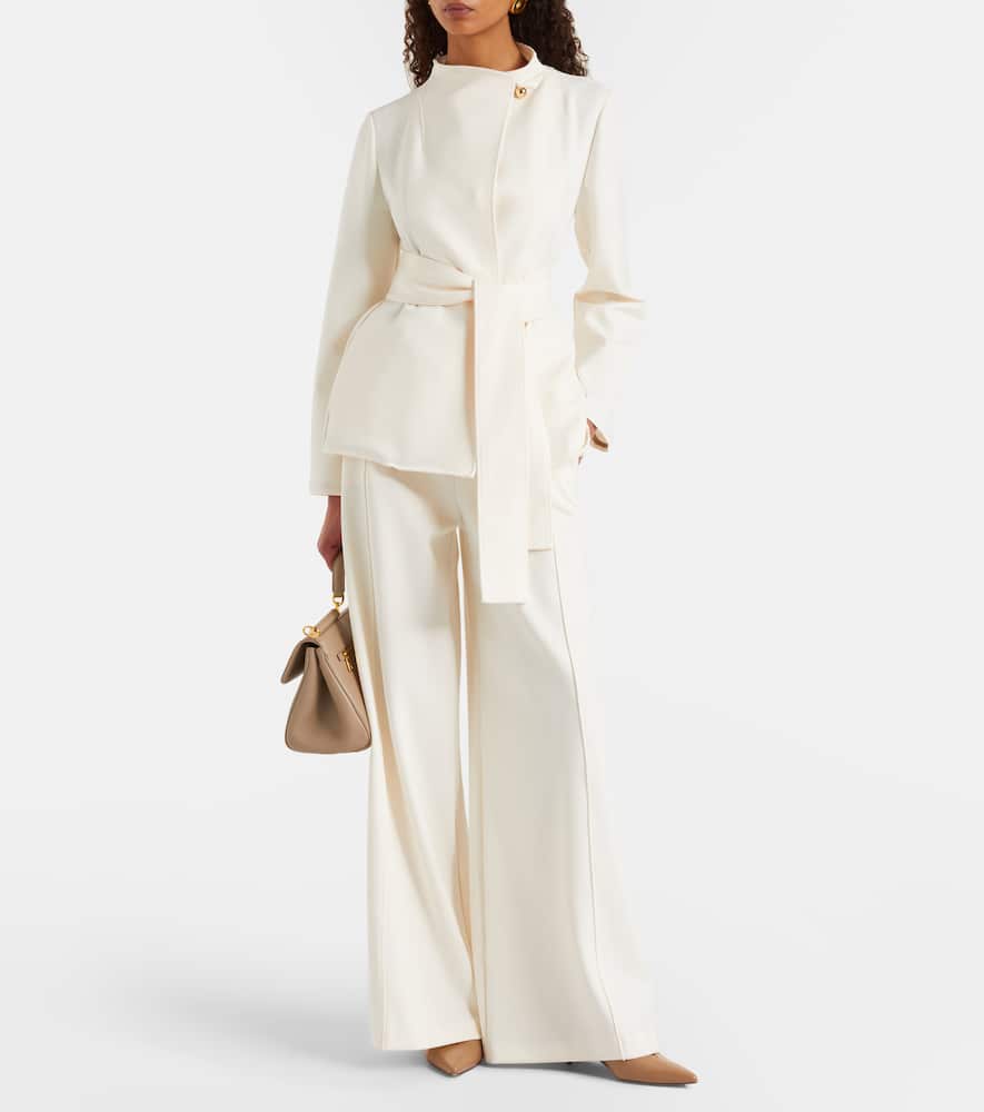 Nigella jersey wide-leg pants