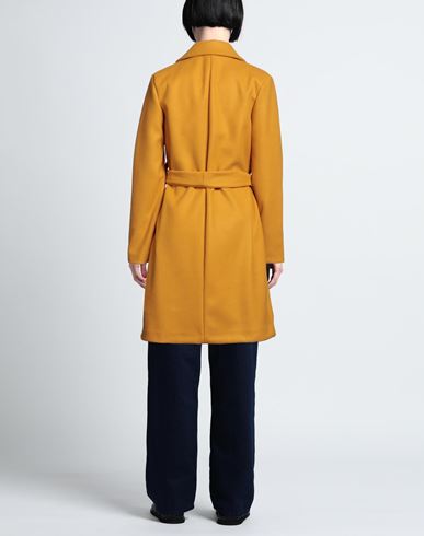 Woman Coat Marigold Size ONESIZE Polyester, Viscose, Elastane