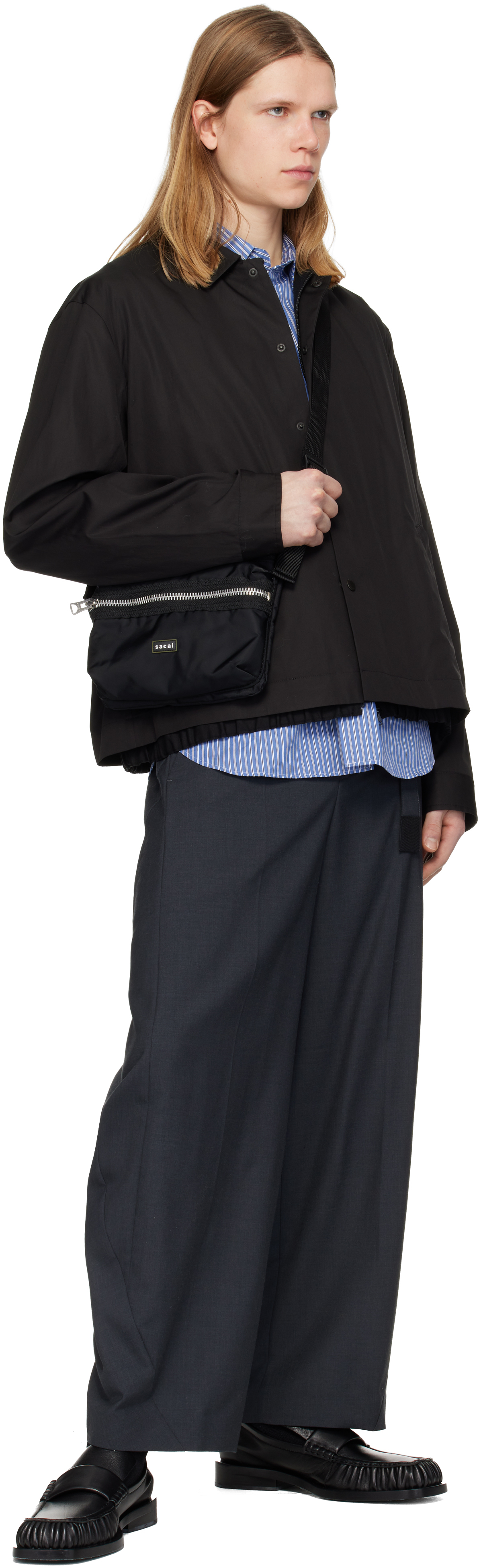 Black Poplin Jacket