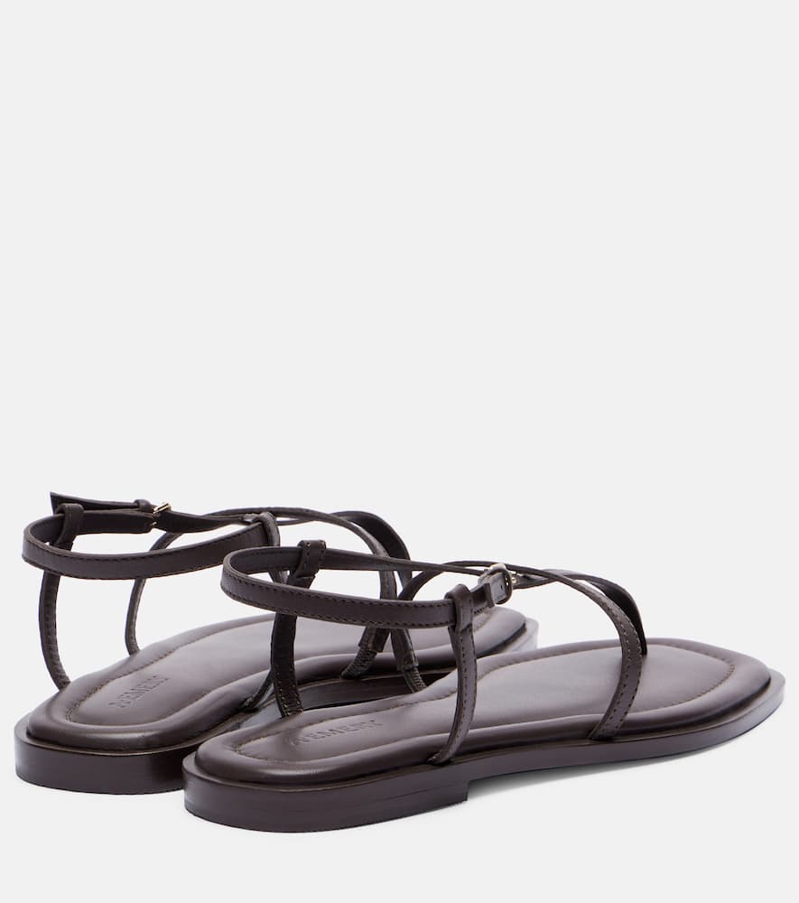 A. Emery Remly leather sandals