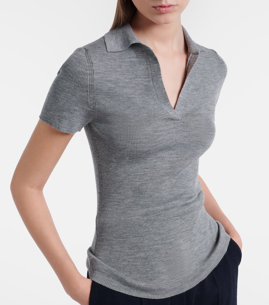 Albero virgin wool polo shirt