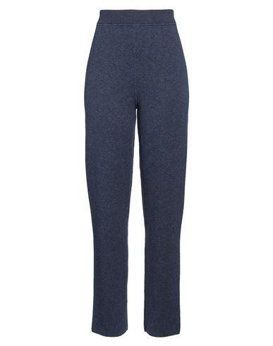 B. a. Printed Artworks Woman Pants Navy Size M Cashmere