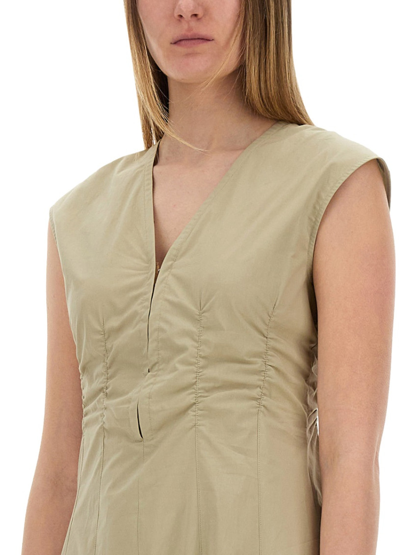 Long Poplin Dress