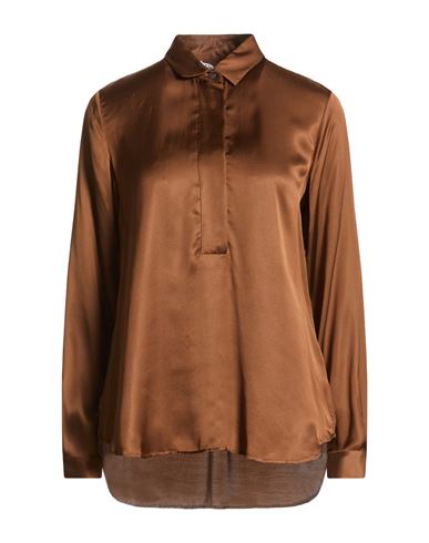 Woman Top Brown Size 8 Viscose