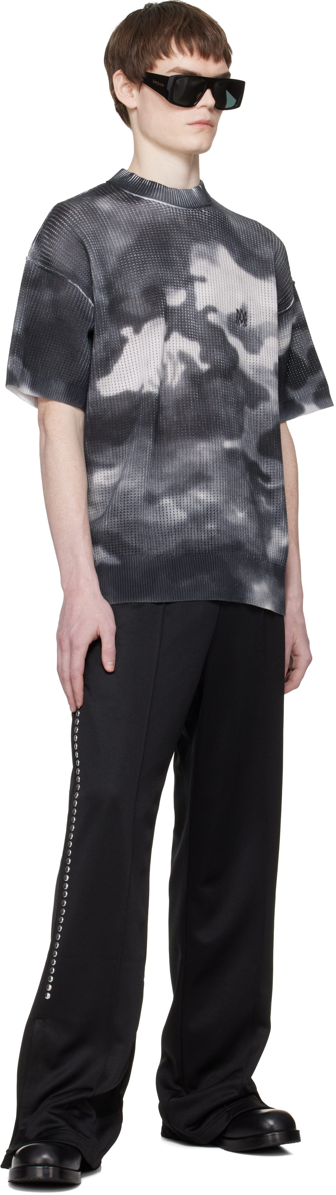 Gray Camo Oversized T-shirt