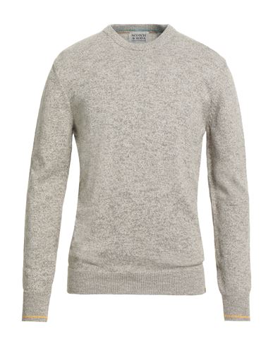 Man Sweater Sage green Size S Cotton