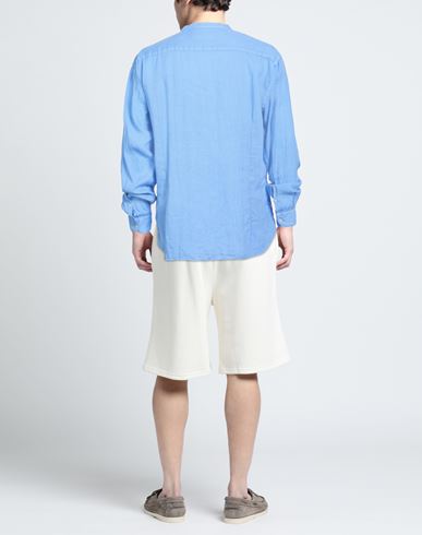 Man Shirt Sky blue Size 17 ¾ Linen