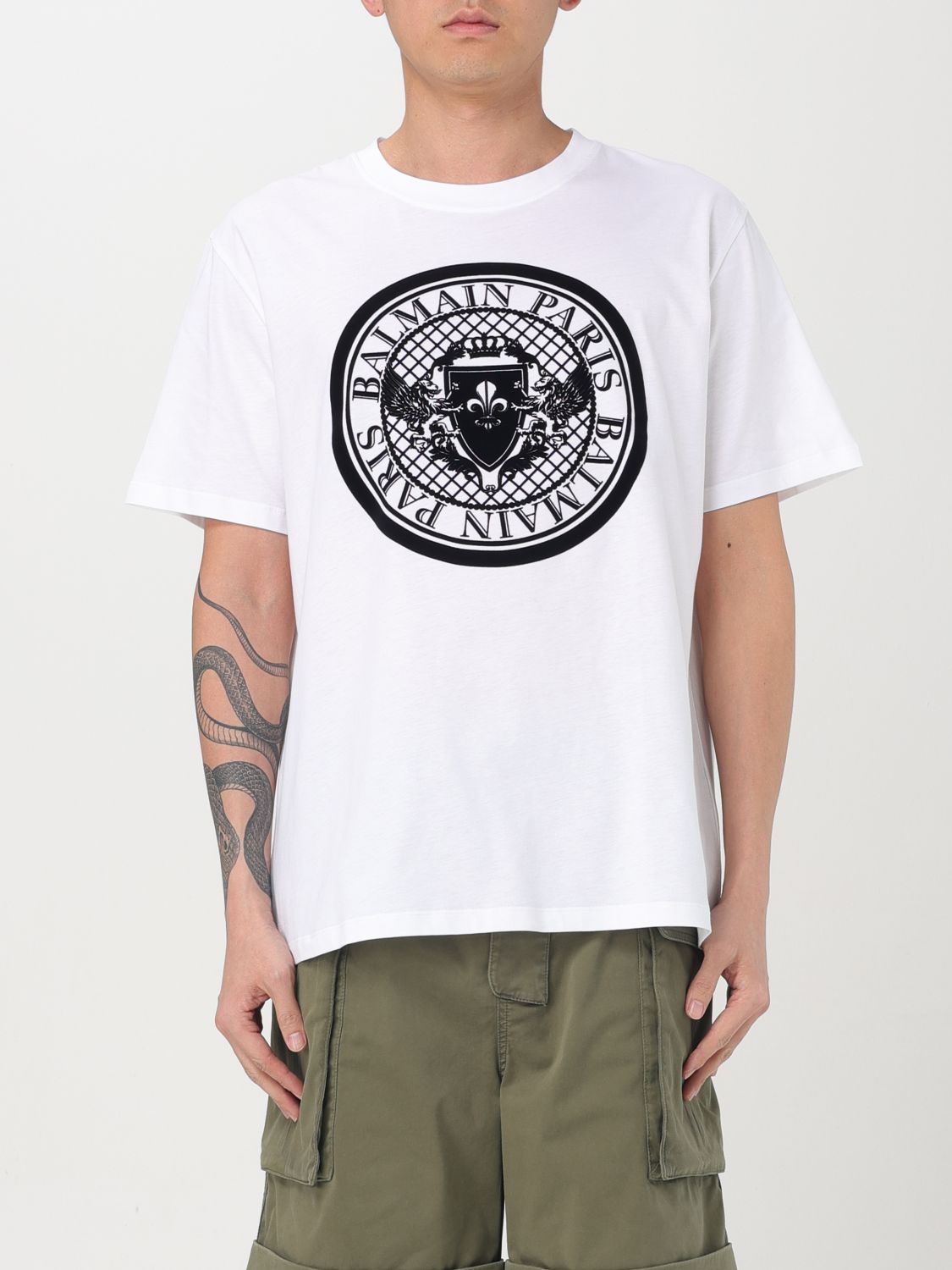 T-Shirt Men color White